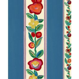 DAINTY FLOWERING Azure Wallpaper Sample