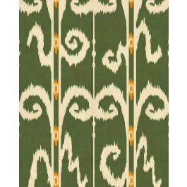 ELYSIA IKAT Fern Wallpaper Sample