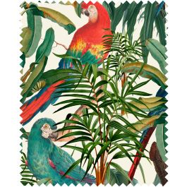 PARROTS OF BRASIL Linen Sample