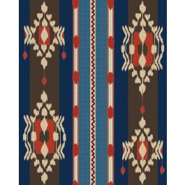 KING'S IKAT Wallpaper Sample