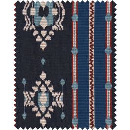 KING'S IKAT Woven Fabric Sample