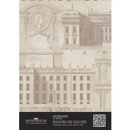 VITRUVIUS Taupe Wallpaper Sample