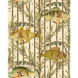 SWEETWATER FISHES Wallpaper Sample