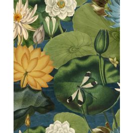LOTUS BLOSSOM Wallpaper Sample
