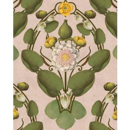 NYMPHAEA Light Pink Wallpaper Sample