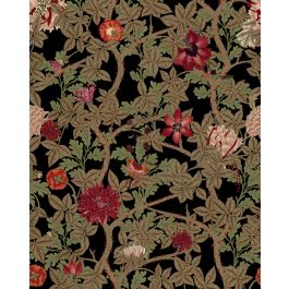 THE FLOWERING Dark Wallpaper Sample