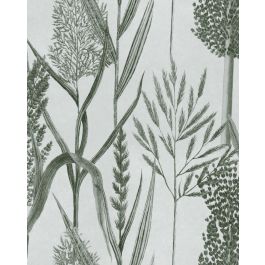 RIVERSIDE FLORA Offwhite Wallpaper Sample