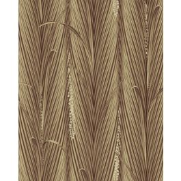 DANUBE FOLIAGE Sepia Wallpaper Sample