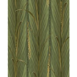 DANUBE FOLIAGE Peridot Wallpaper Sample