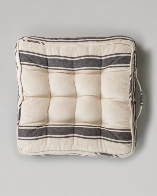 HAJDU STRIPE Linen Chair Cushion
