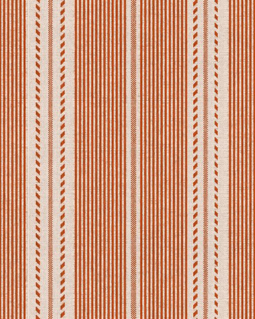 BERBER STRIPES Rouge Wallpaper