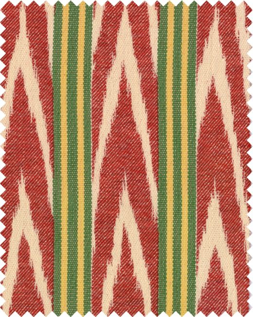 BAKHMAL IKAT Woven Fabric