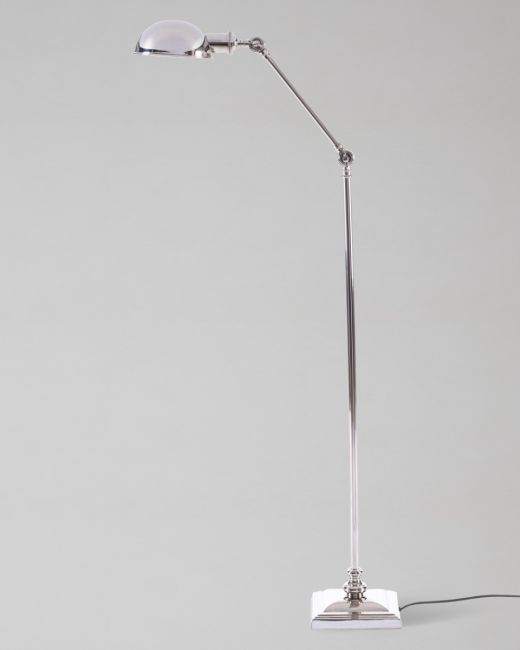 JEFFERSON Floor Lamp in Polished Nickel