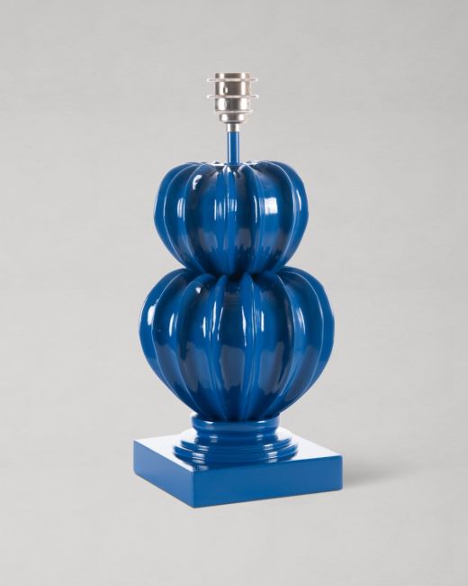 BOTANY Table Lamp in Blue resin