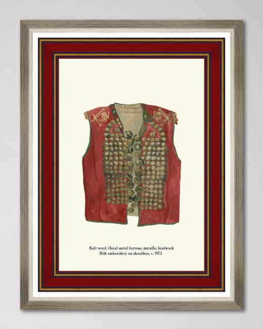 BOHO JACKET II Framed Print