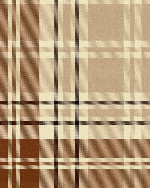 CHESTERFIELD PLAID Cappuccino Wallpaper