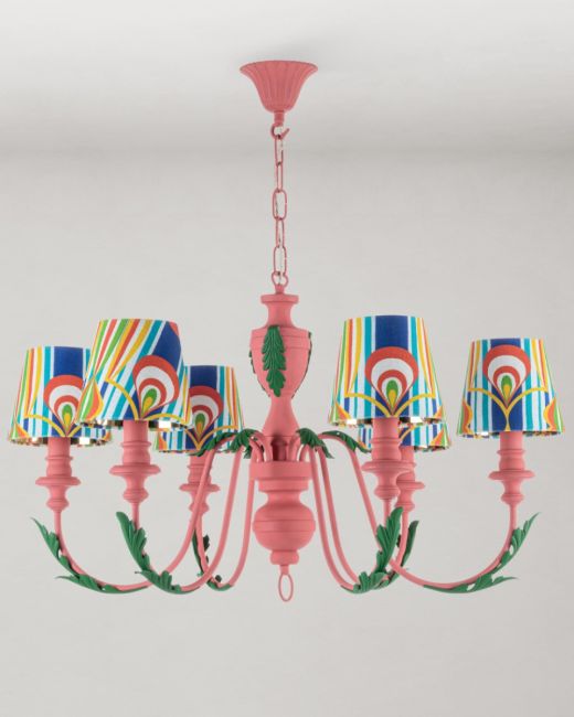 EMILE 6 light Pendant CARAMELLA Wall Shade
