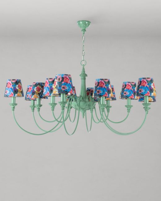 BAILEY 12 light Pendant FIORI IN FIORE Wall Shade