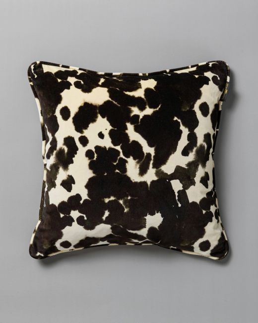 COWHIDE velvet cushion