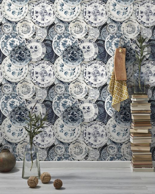 DELFTWARE Vintage Wallpaper
