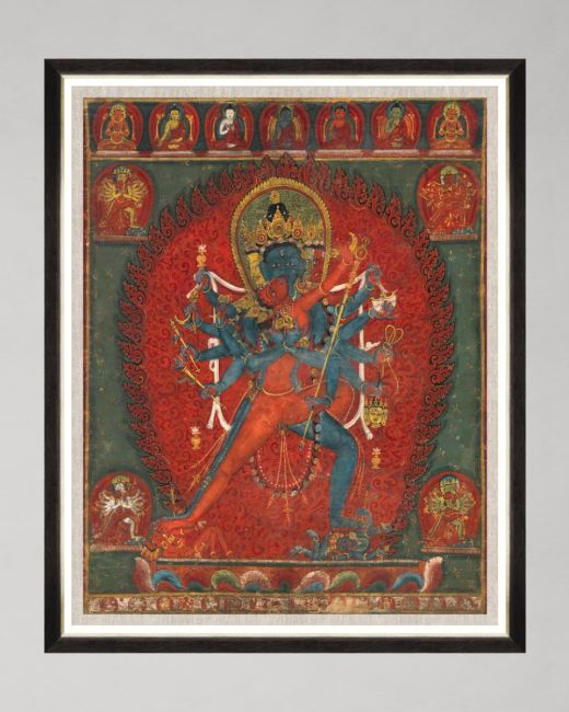 INDIAN GODDESS Framed Art