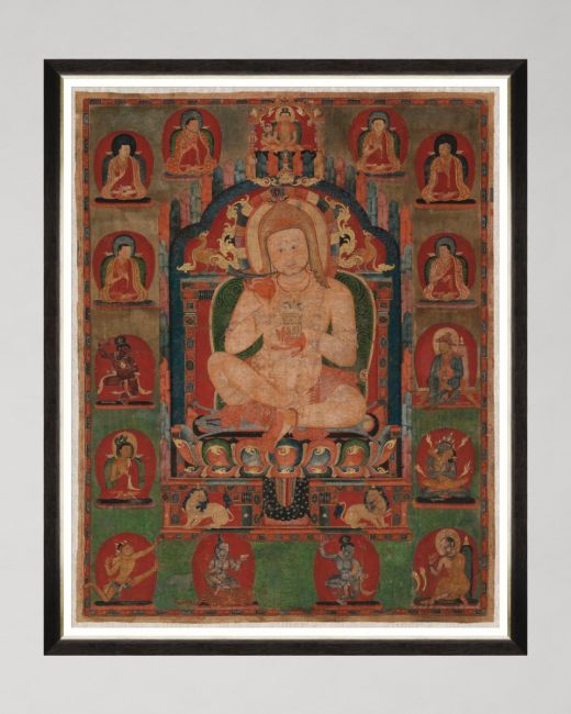 PORTRAIT OF JNANATAPA Framed Art