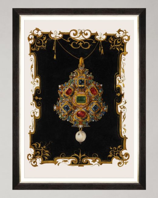 ANNA'S JEWELRY II Framed Art