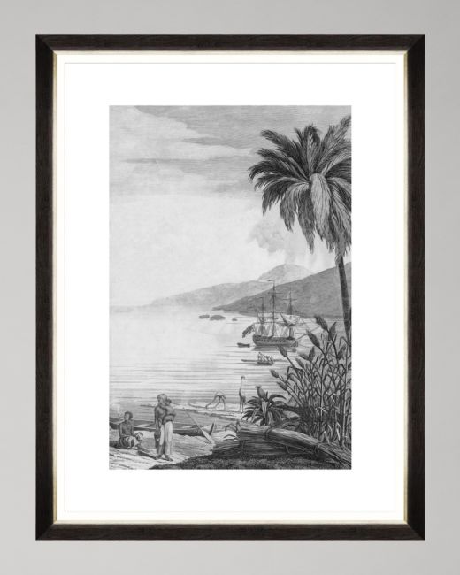 COLONIAL PORT II Framed Art