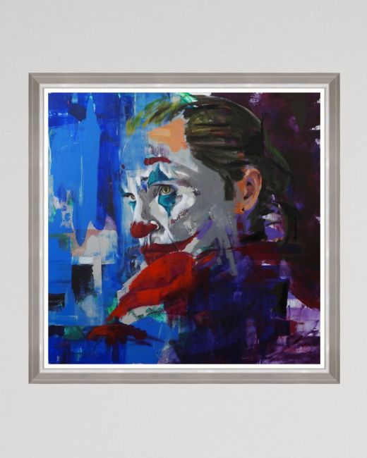 JOKER by Amirou Diallo Framed Art