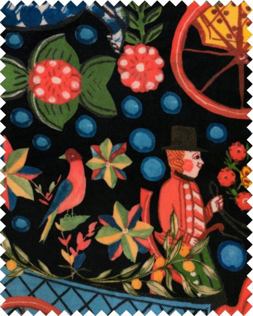 FASNACHT ANTHRACITE Velvet