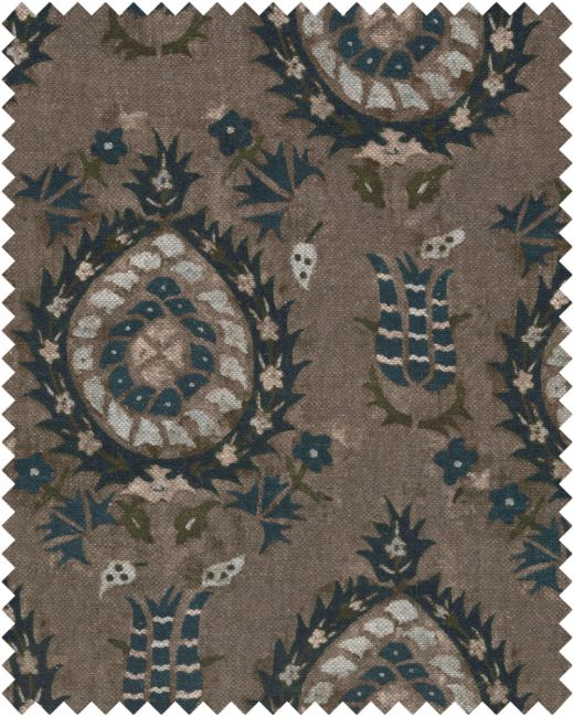 FLOURISH DAPPLE GREY Linen
