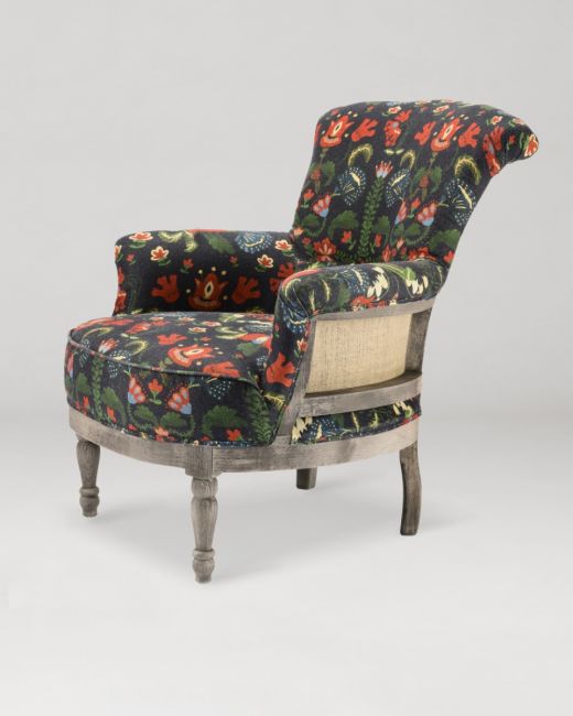LOUIS DECONSTRUCTED CHAIR - ZABOLA Linen