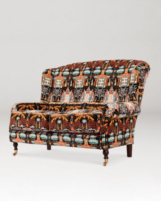 ABIGAIL SOFA - TALES OF TYROL Peat Black velvet