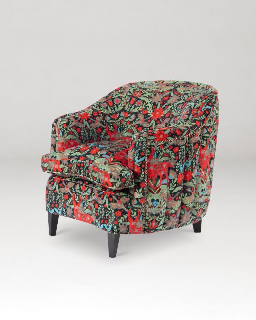 SCARLETT CHAIR - DER KÖNIG Black Velvet