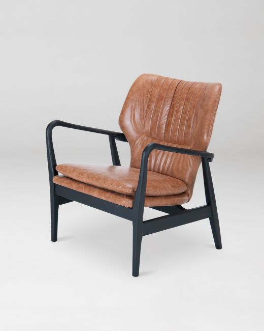 BRODY CHAIR - CAMBRIDGE Hazelnut Leather