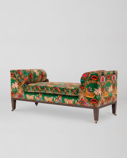 Chalfonte Bench - Mithology velvet