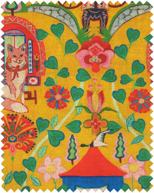 GYPSY FAIRYTALE Lemon Linen