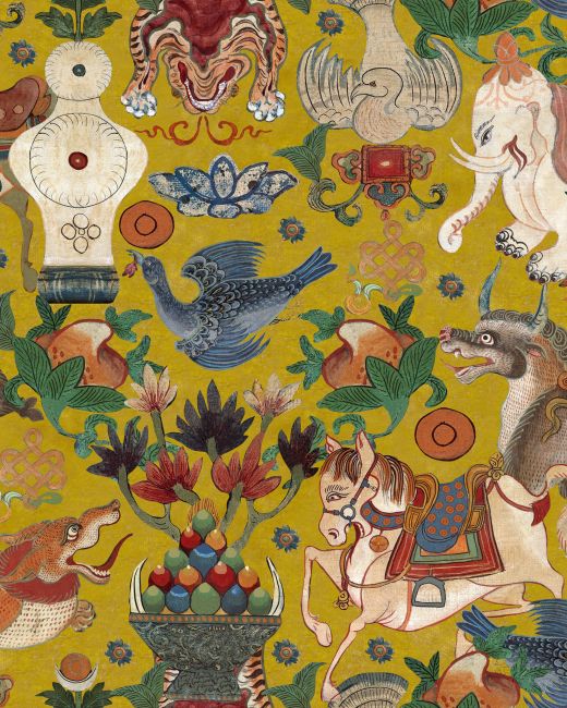 INCANTATION Yellow Wallpaper