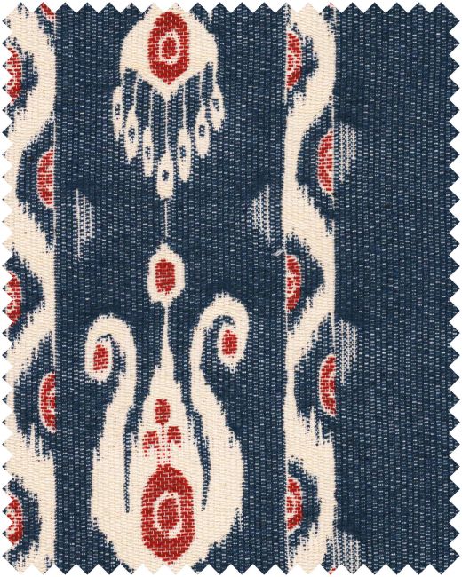 KIRALY Indigo Woven Fabric