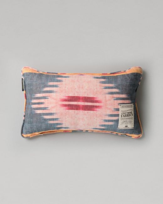 PATOLA Linen Cushion - Rectangular
