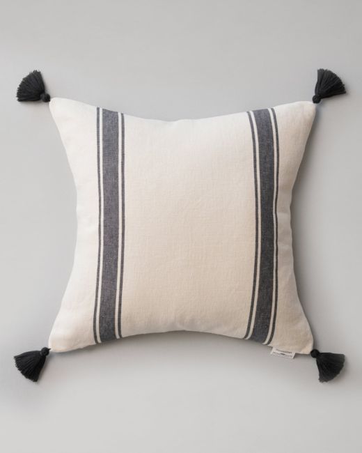 HAJDU Stripe Heavy Linen Cushion