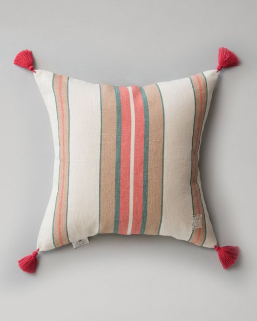 HERINA Stripe Heavy Linen Cushion