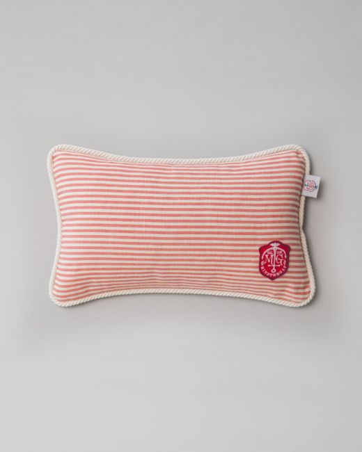 RHUBARB Stripe Cushion - Rectangular