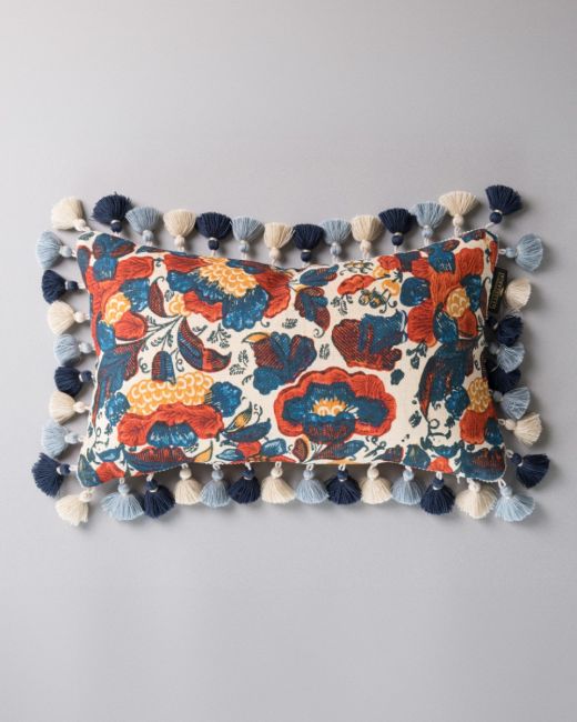 REMONDINI FLORAL Cushion - Rectangular