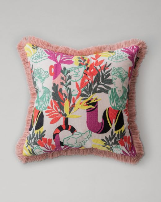 STATUARIO Embroidered Cushion