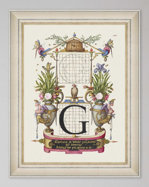 LETTERING VI Framed Print