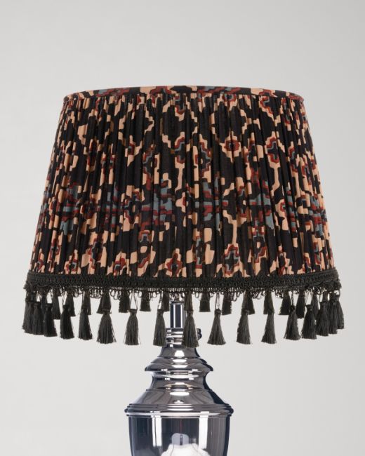 ZOLD Dark Pleated Lampshade