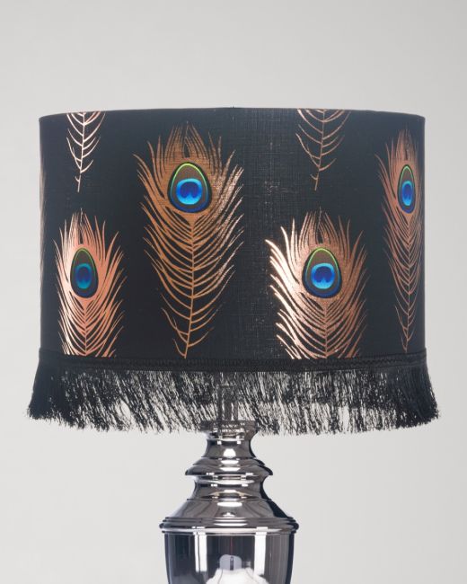 PEACOCK FEATHERS Lampshade