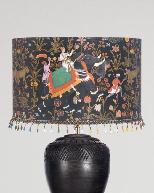 HINDUSTAN Anthracite Lampshade