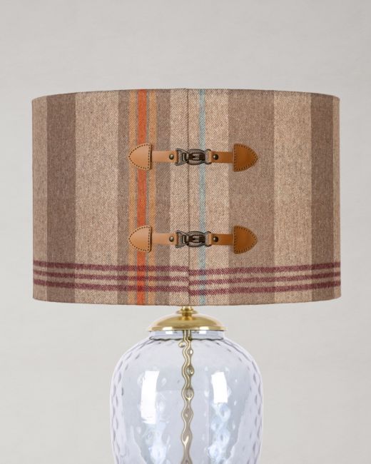 CHALET Wool Leather Buckles Lampshade